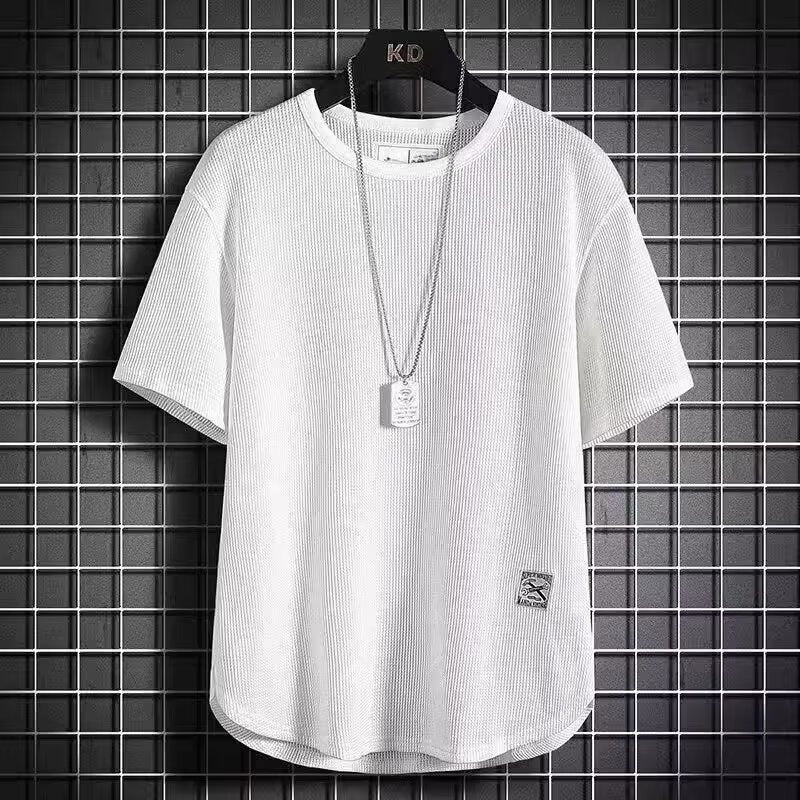 Hong Kong style short-sleeved shirt