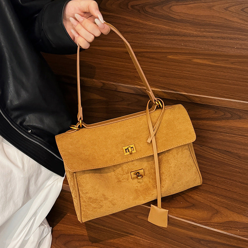 Handheld tote bag, single-shoulder crossbody bag