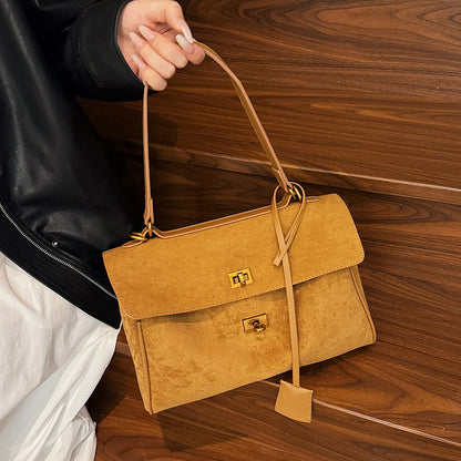 Handheld tote bag, single-shoulder crossbody bag