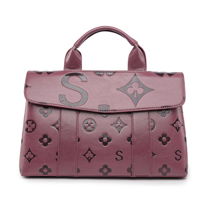 Womens Woven Tote Bag for Work and Commute