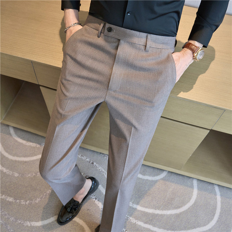 straight casual pants