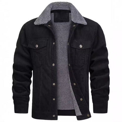 Mens Corduroy Jacket with Wool Liner