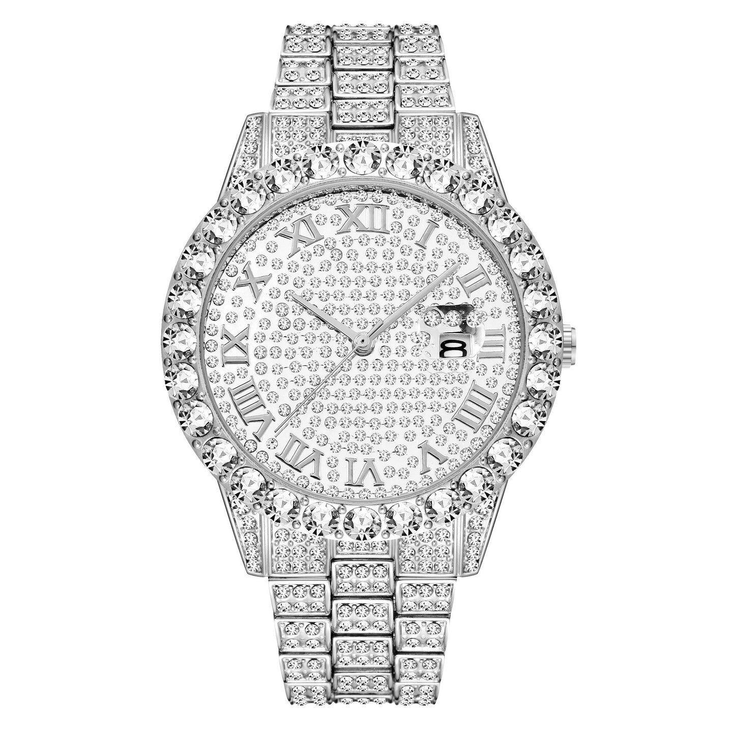 Full Diamond Watch Bracelet