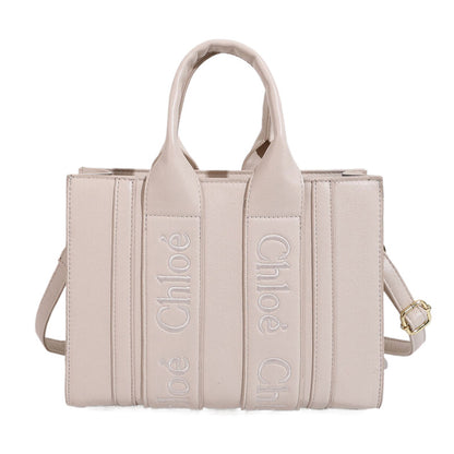 Popular letter-shaped tote bag