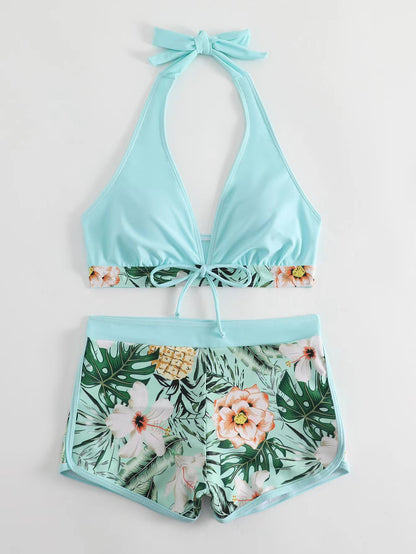 Surf bikini outfit