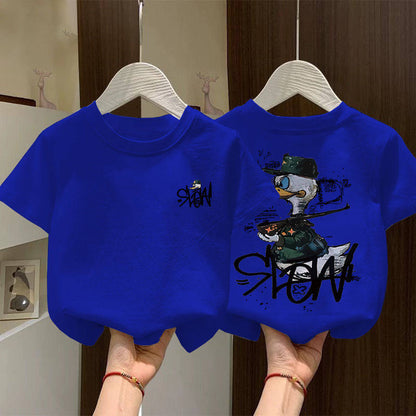 Boys' Pure Cotton Short-Sleeve T-Shirt