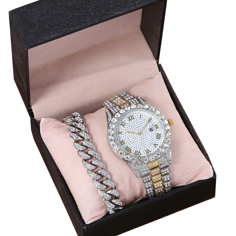 Full Diamond Watch Bracelet