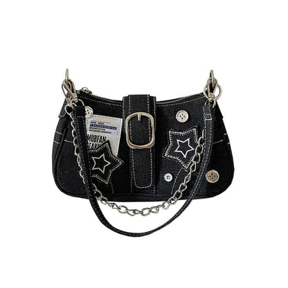 Spicy Girl Denim Underarm Bag