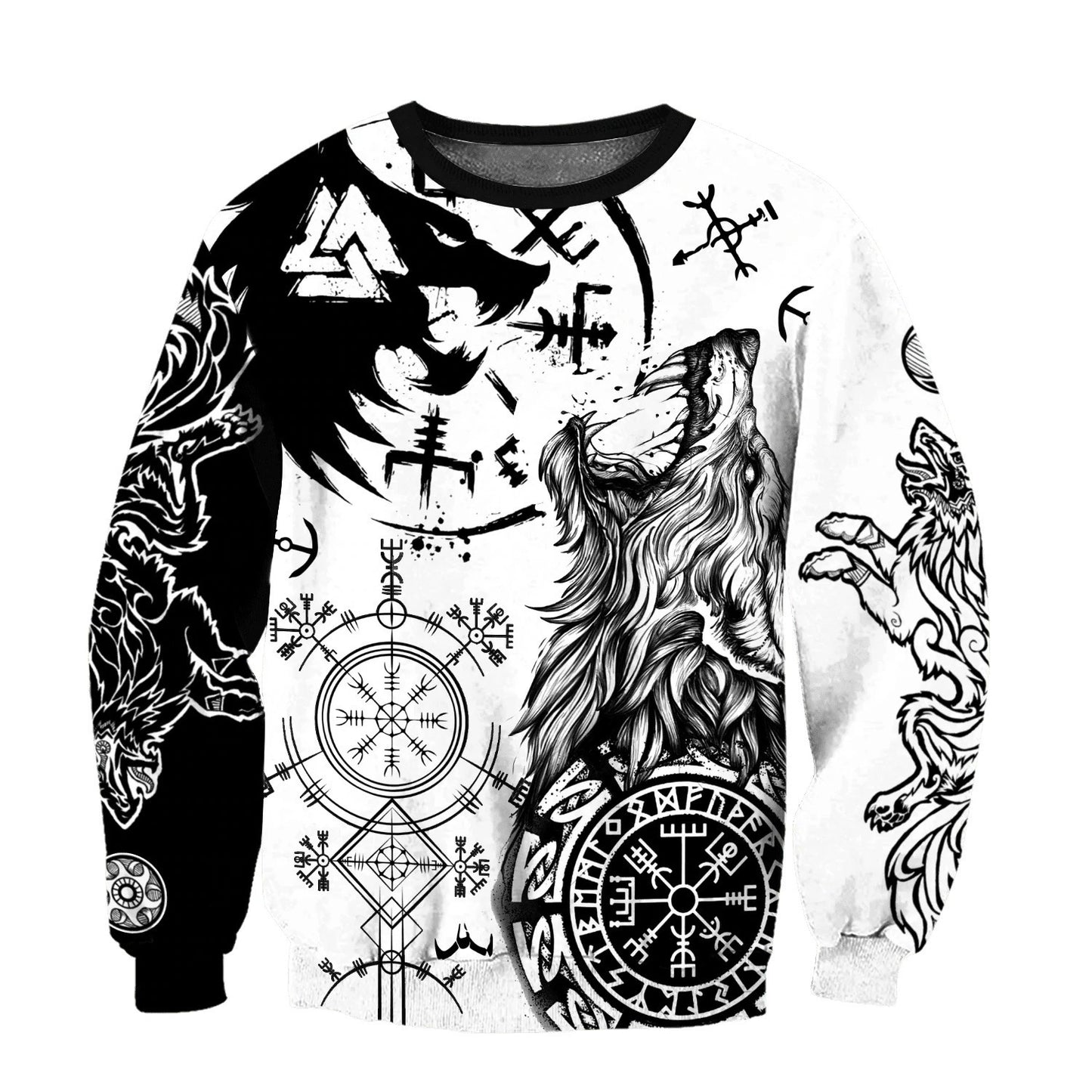Men's 3D Printed Casual Sweatshirt