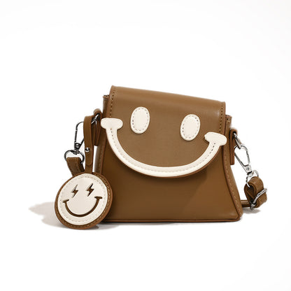 Smiley Cartoon Small Square Bag