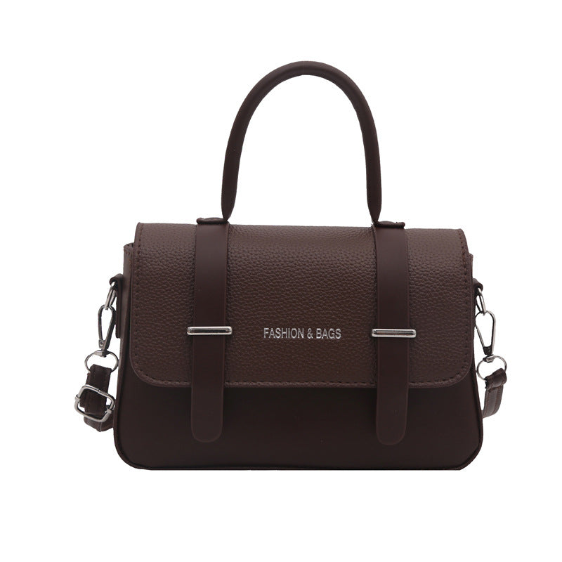 Simple hand-held small square bag
