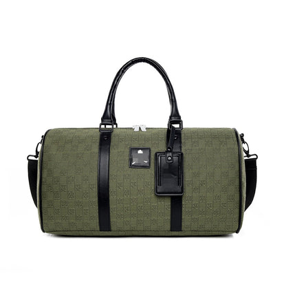 Chessboard diagonal crossbody bag