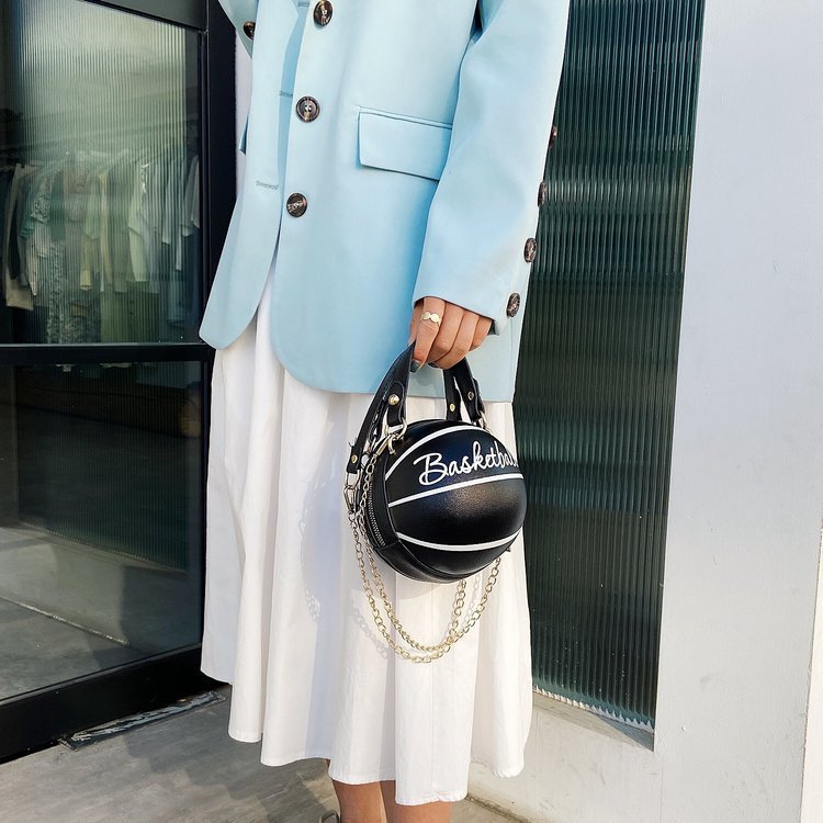 Sporty Round Crossbody Bag