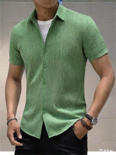 Fashion casual button shirt