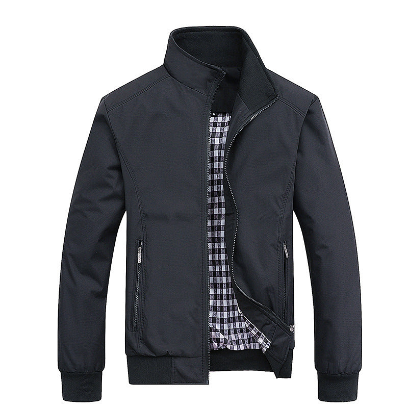 Mens Casual Zipper Jacket