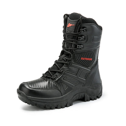 High-top tactical boots