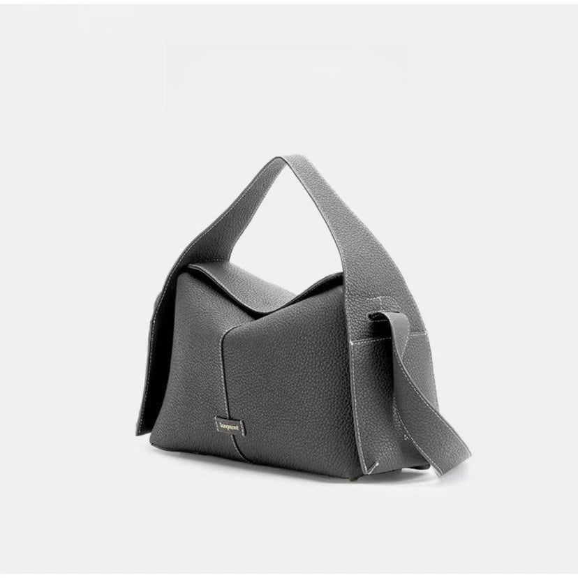 Songmont Eaves Hobo Leather Crossbody Bag