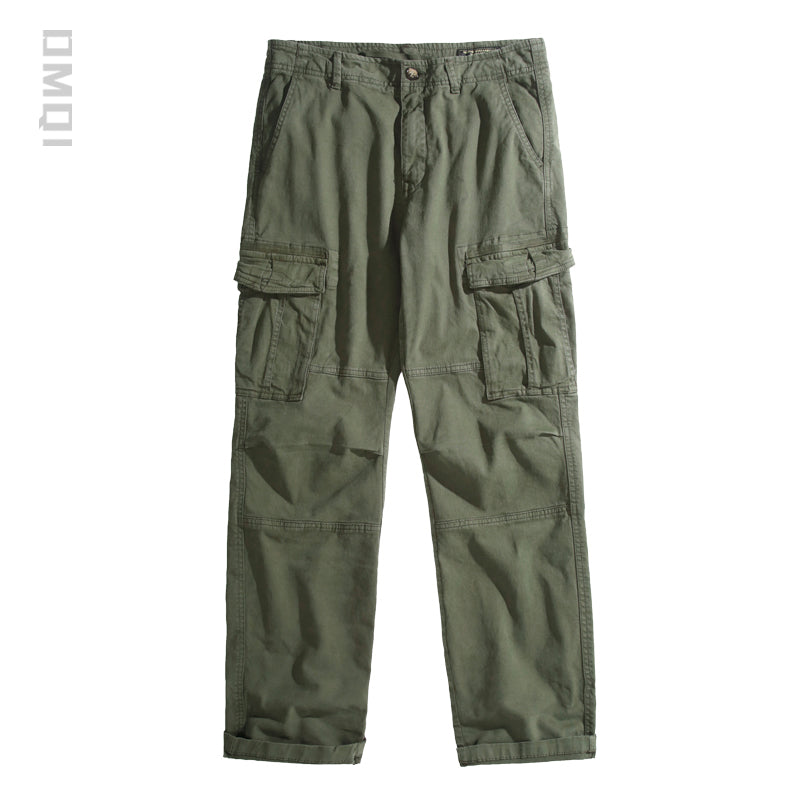 Retro Paratrooper Straight Cargo Pants