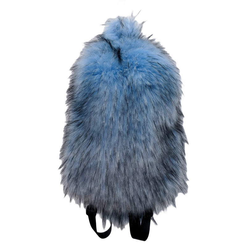 Ciseonik Hot-Selling School Bag, Fur Backpack, Women's Furry Bag, New Versatile Travel Plush Backpack
