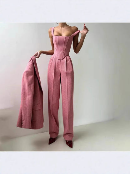 Women's Elegant Three-Piece Suit