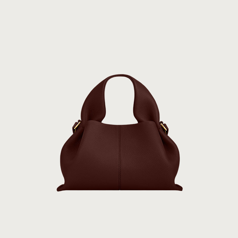 Genuine Leather Cloud Crossbody Bag