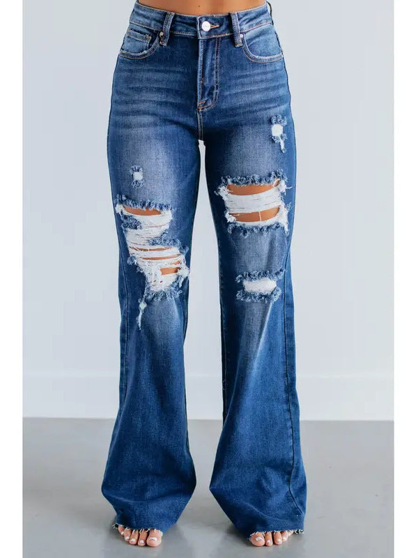 Womens Denim Trousers
