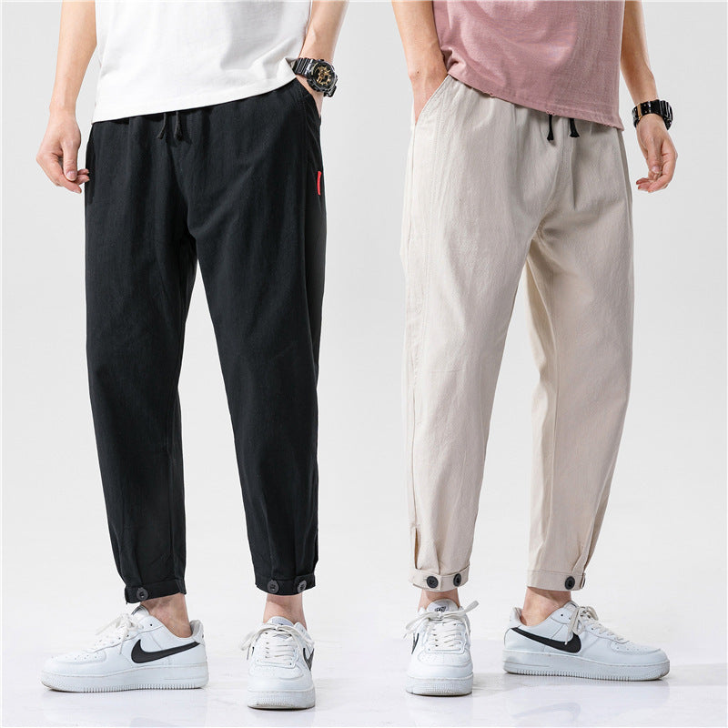 Men's Cotton Casual Pants