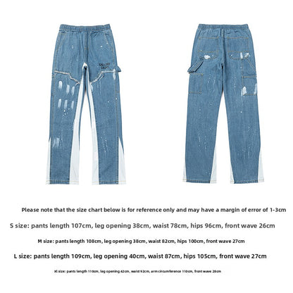 Men's flared jeans