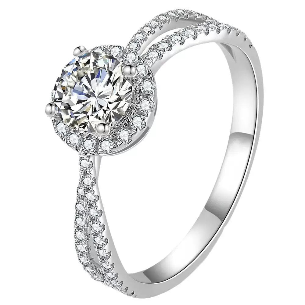 Adjustable Zirconia Wedding Ring