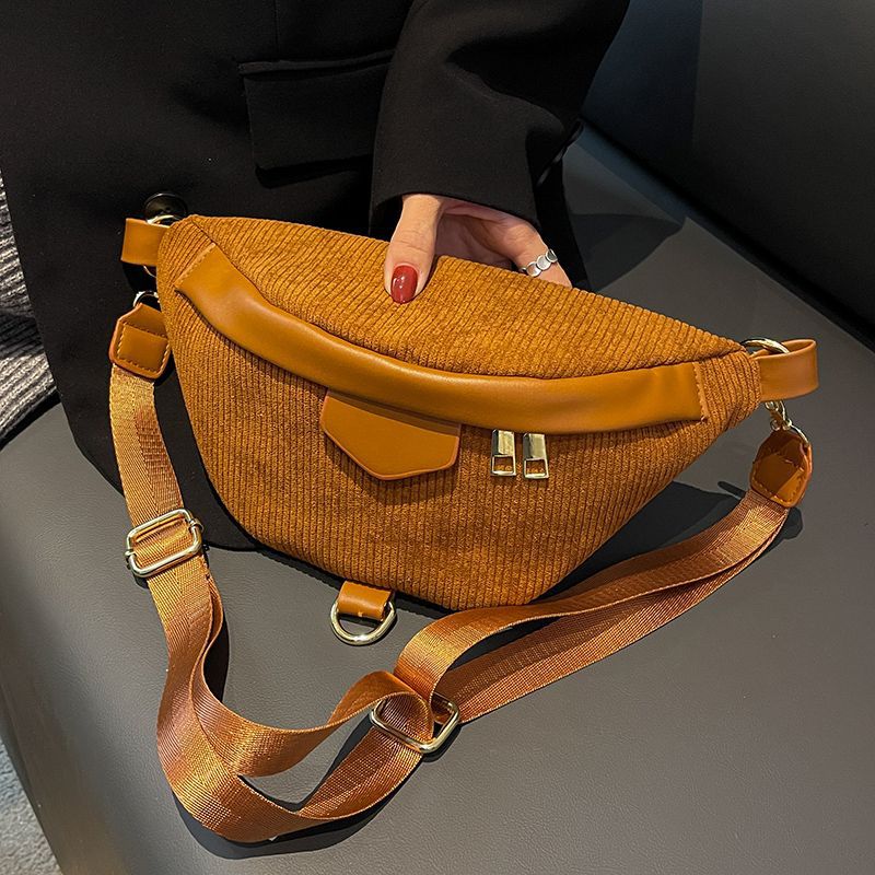 Corduroy Crossbody Bag