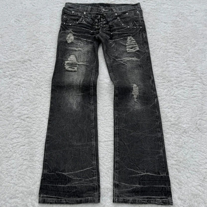 Washed jeans