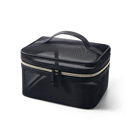 Portable makeup bag storage box