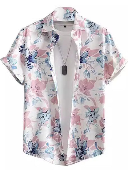 printing buckle short sleeve