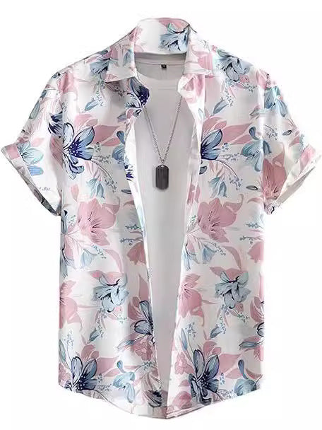 printing buckle short sleeve
