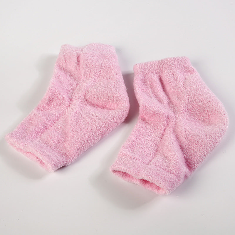 Moisturizing and nourishing heel socks