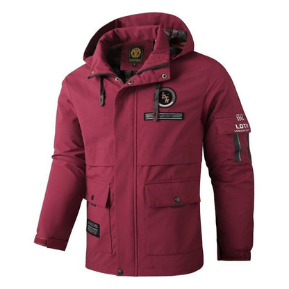 Mens Hooded Parka Jacket