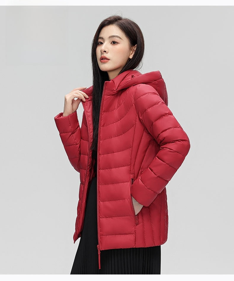 Womens Down Jacket Lightweight Warm Coat