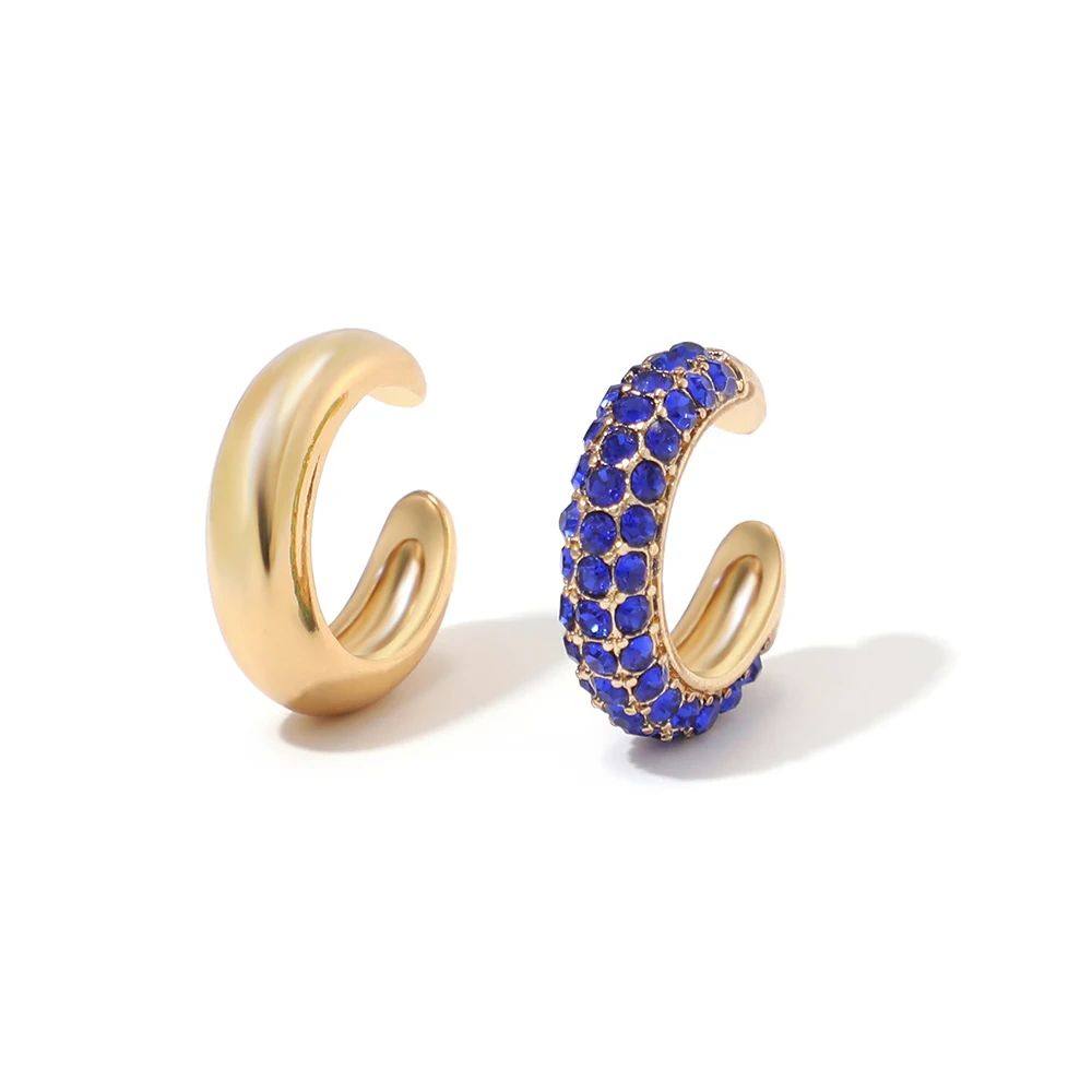 Pearl clip earrings with ear cartilage clips