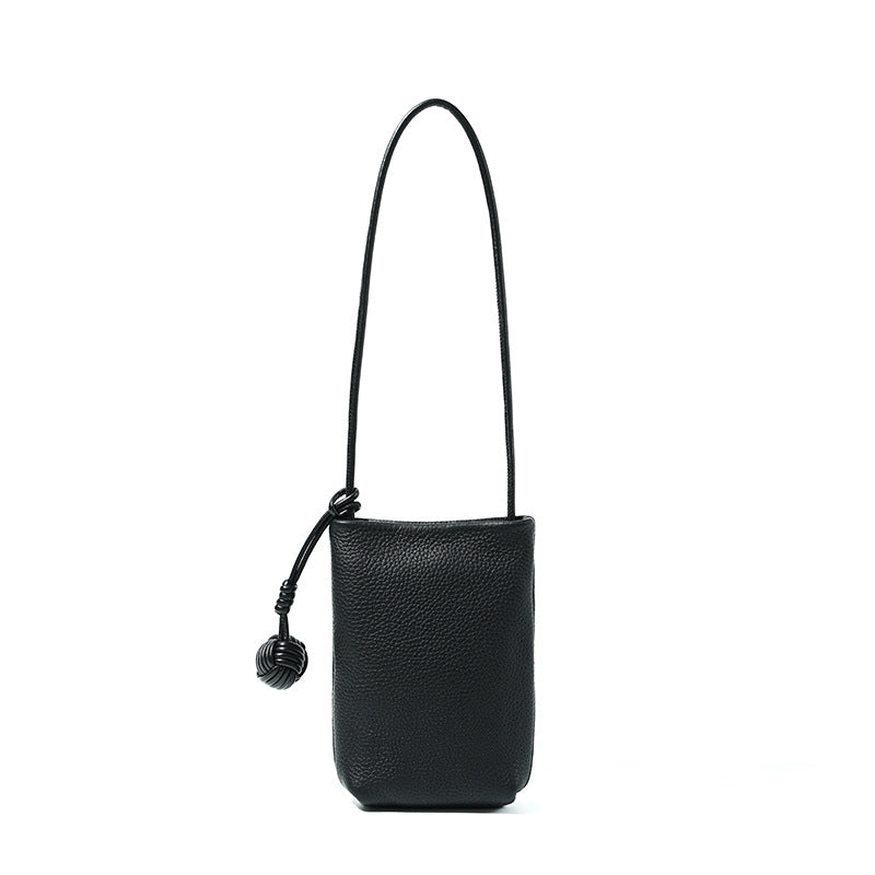 Women's Genuine Leather Crossbody Phone Bag