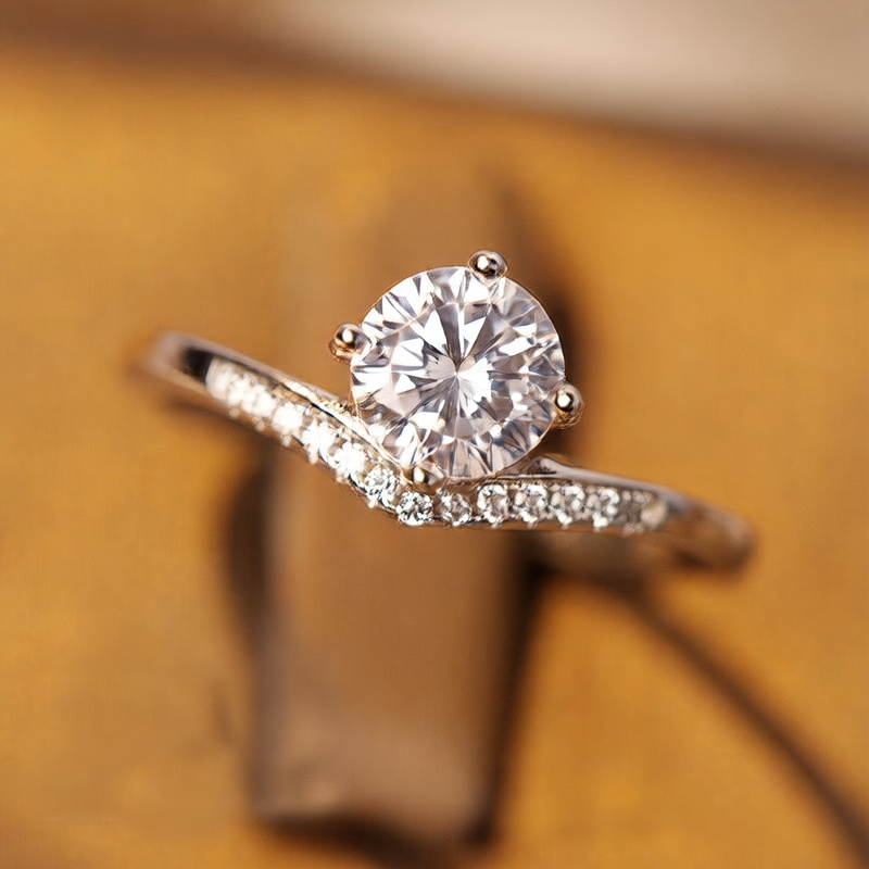 Adjustable Zirconia Wedding Ring