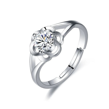 Adjustable Zirconia Wedding Ring