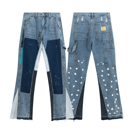 Men's flared jeans