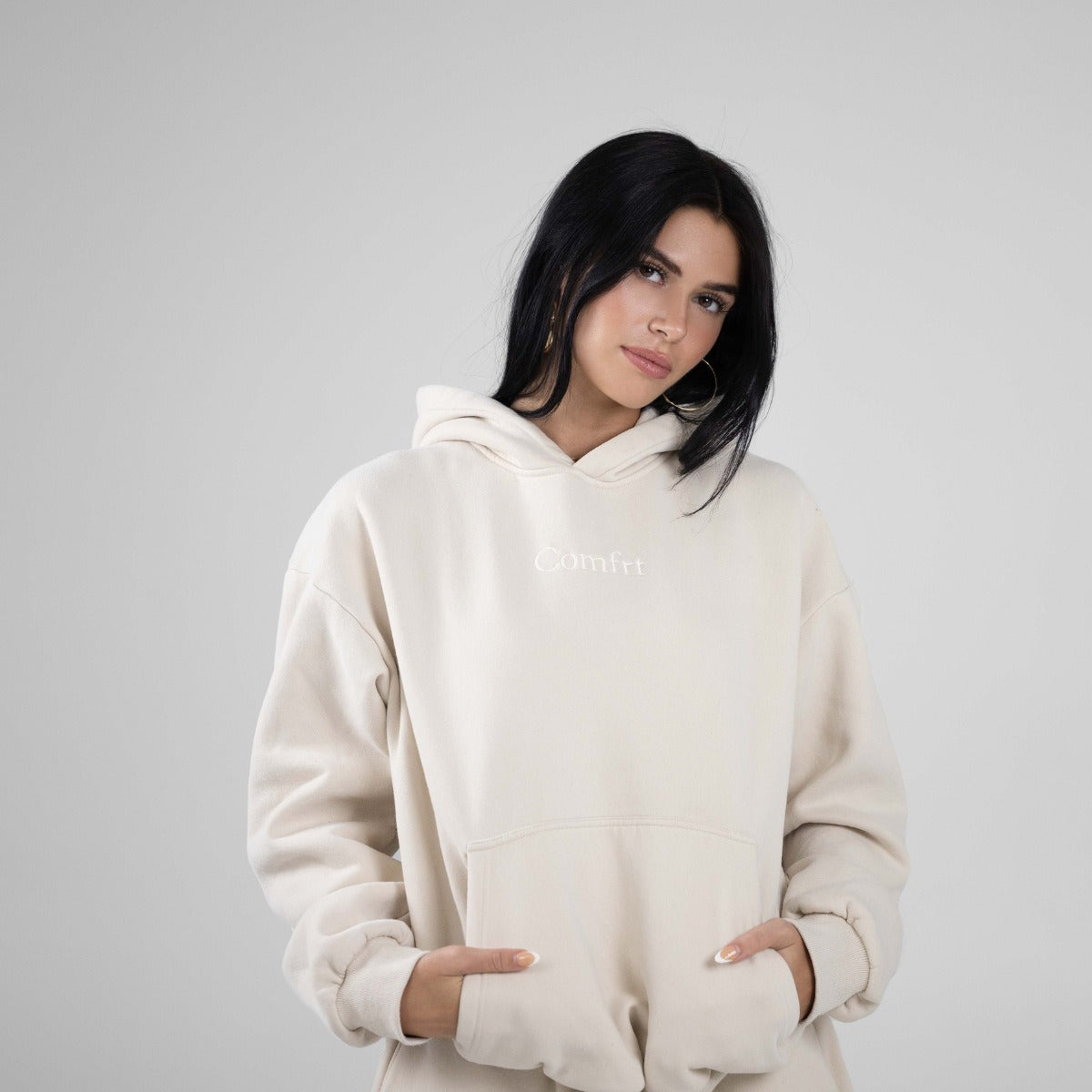Embroidered sweatshirt