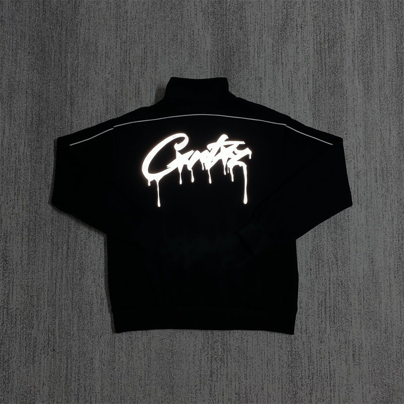 Zippered Casual Pants Set