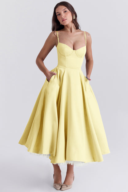 French Mesh Princess Dress with Large Swing