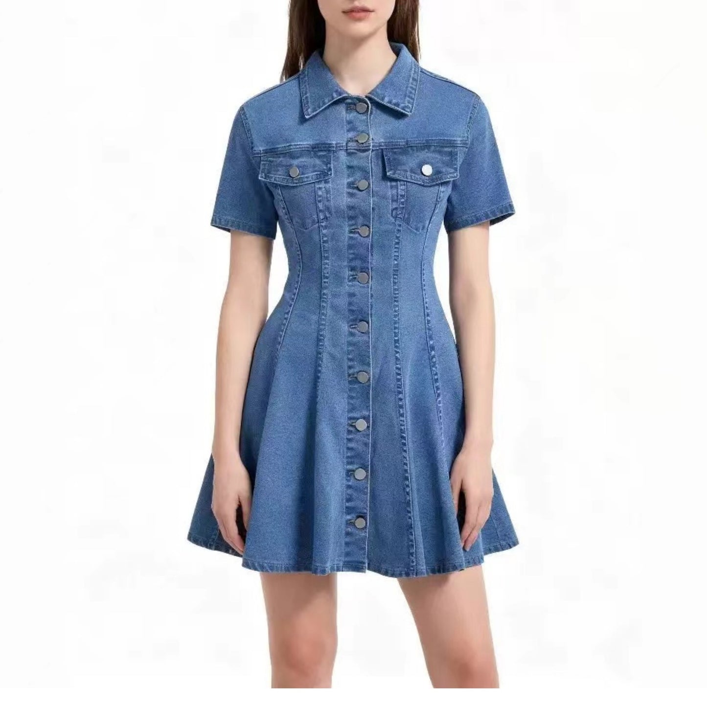 Denim dress