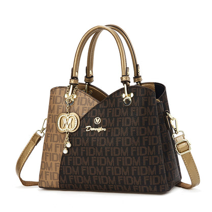 Women PU Leather Crossbody Tote Bag