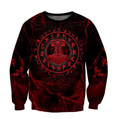 Men's 3D Printed Casual Sweatshirt