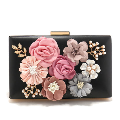 Stylish floral evening bag