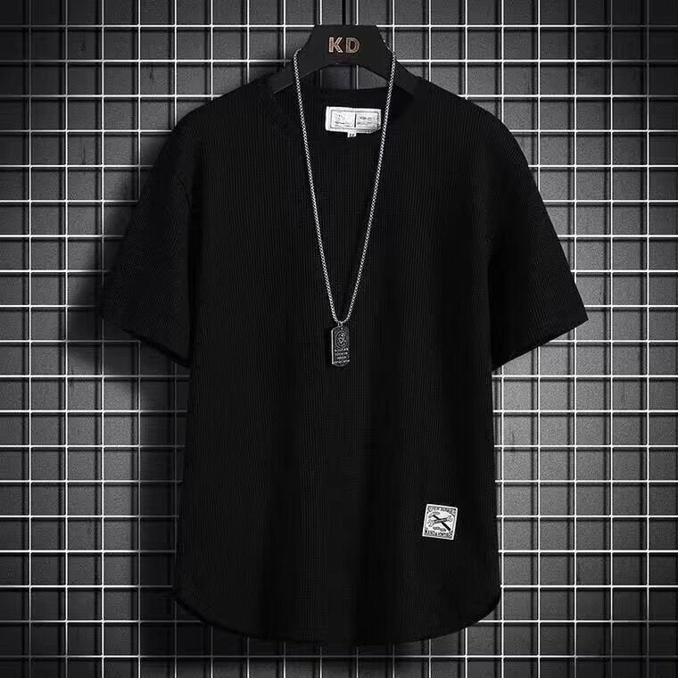 Hong Kong style short-sleeved shirt